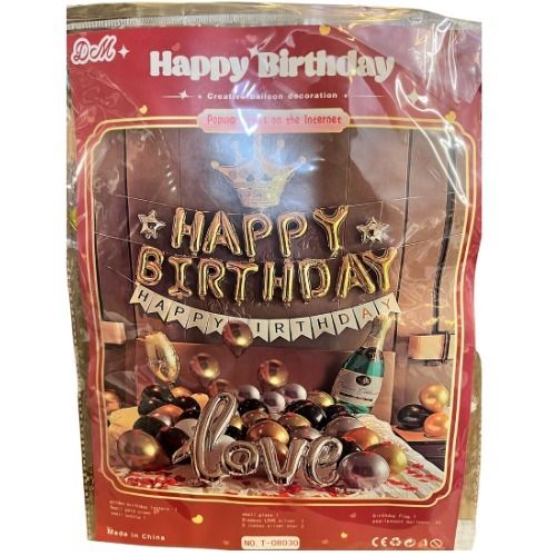 Happy Birthday Balloon Decoration Set -8